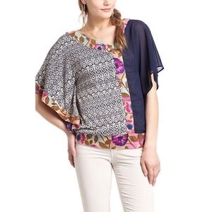 Anthropologie Vanessa Virginia Askew Kimono Top